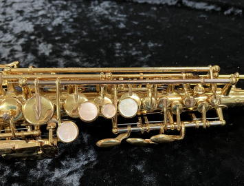 Photo Repadded Original Lacquer Yanagisawa 'Prima' S6 'Mark VI Style' Soprano - Serial # 00146239